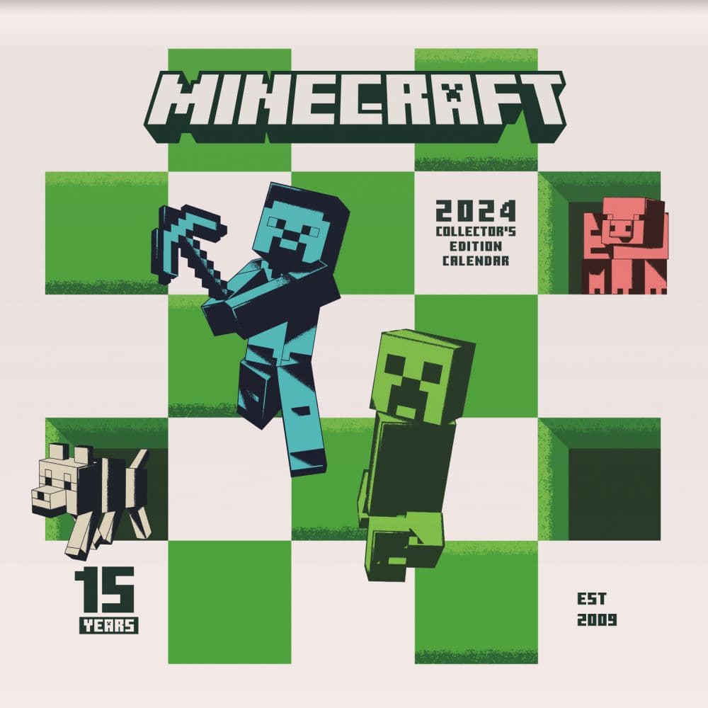 Minecraft 15 Year Collector S Edition 2024 Wall Calendar Calendars Com   Cd5d354c E1fb 4601 Beca Cd0b51be294c