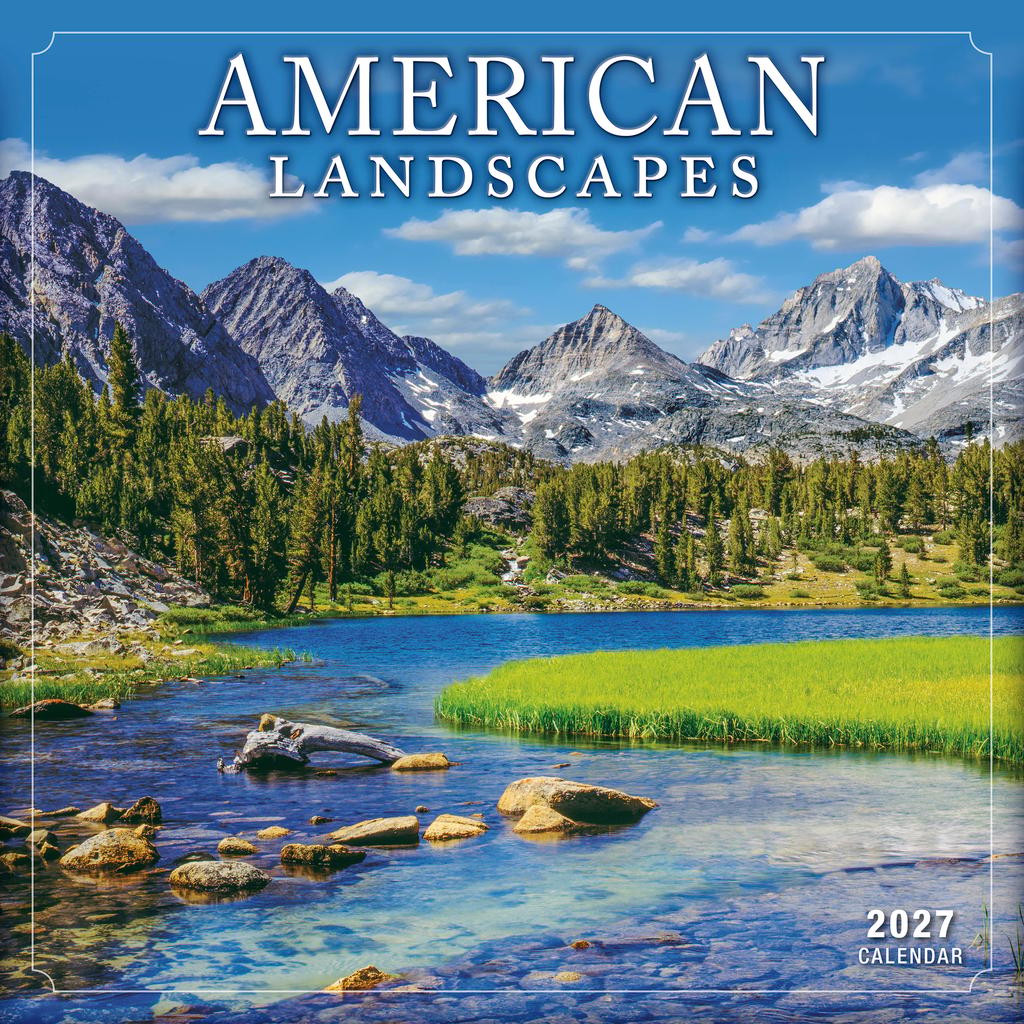 image American Landscape 2027 Wall Calendar Main Product Image