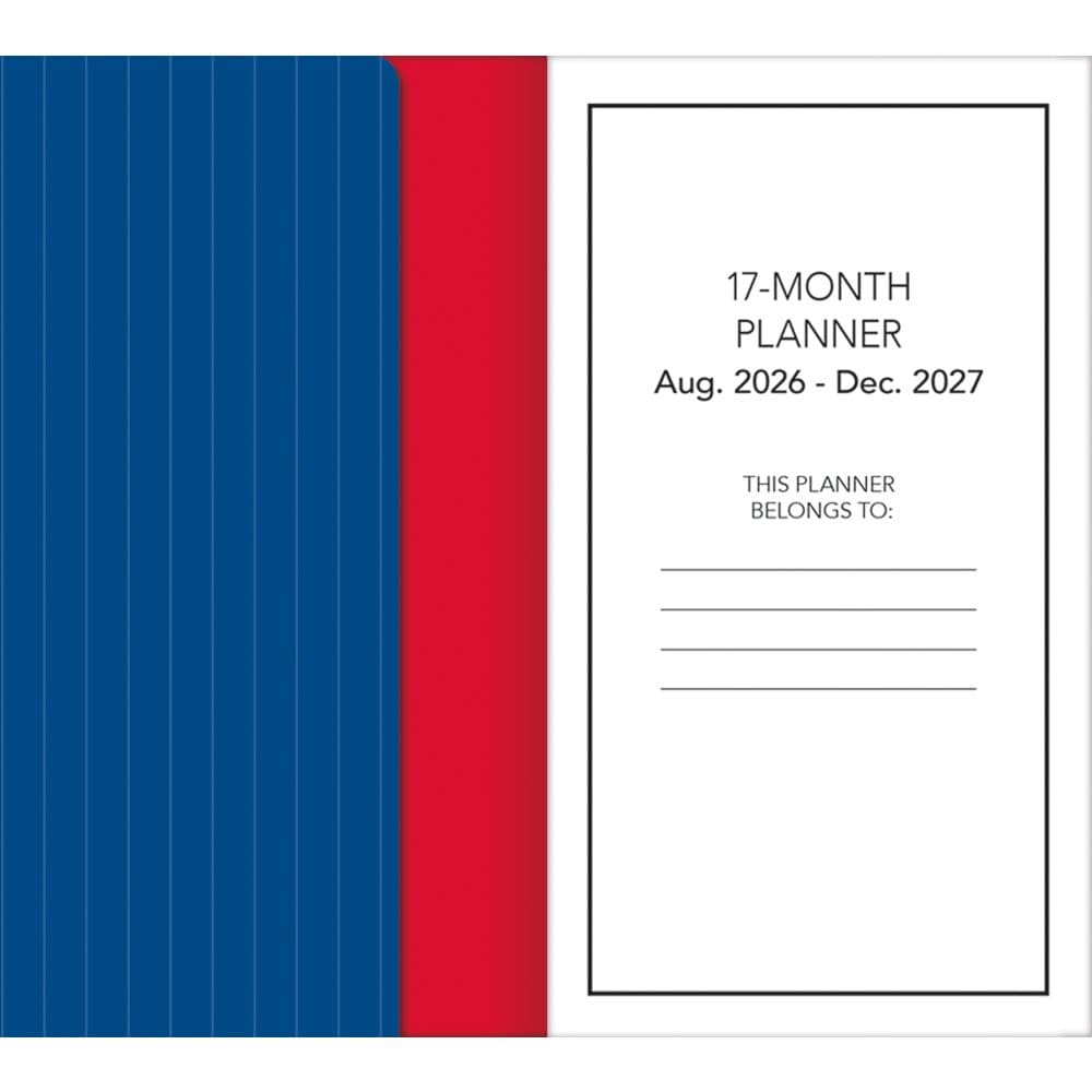 MLB Chicago Cubs 17 Month 2027 Pocket Planner First Alternate Image