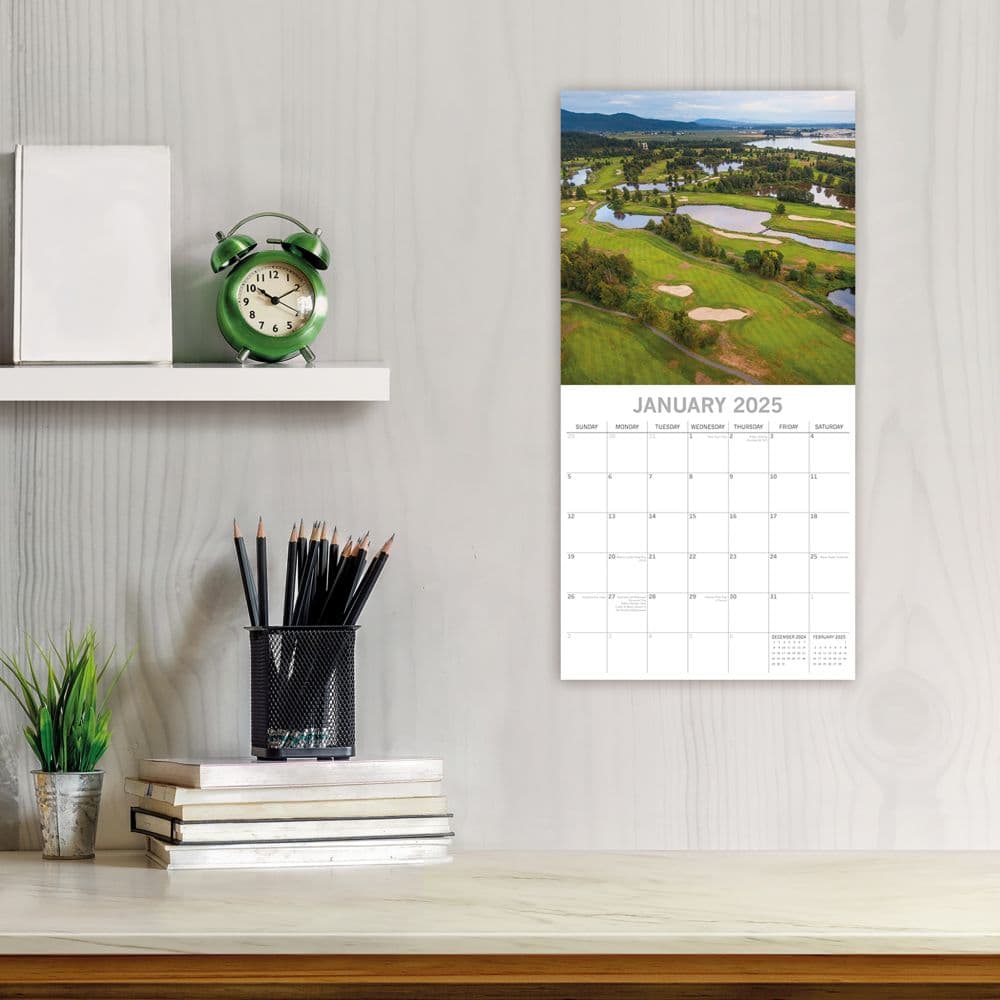 World of Golf 2025 Wall Calendar Second Alternate Image width=&quot;1000&quot; height=&quot;1000&quot;