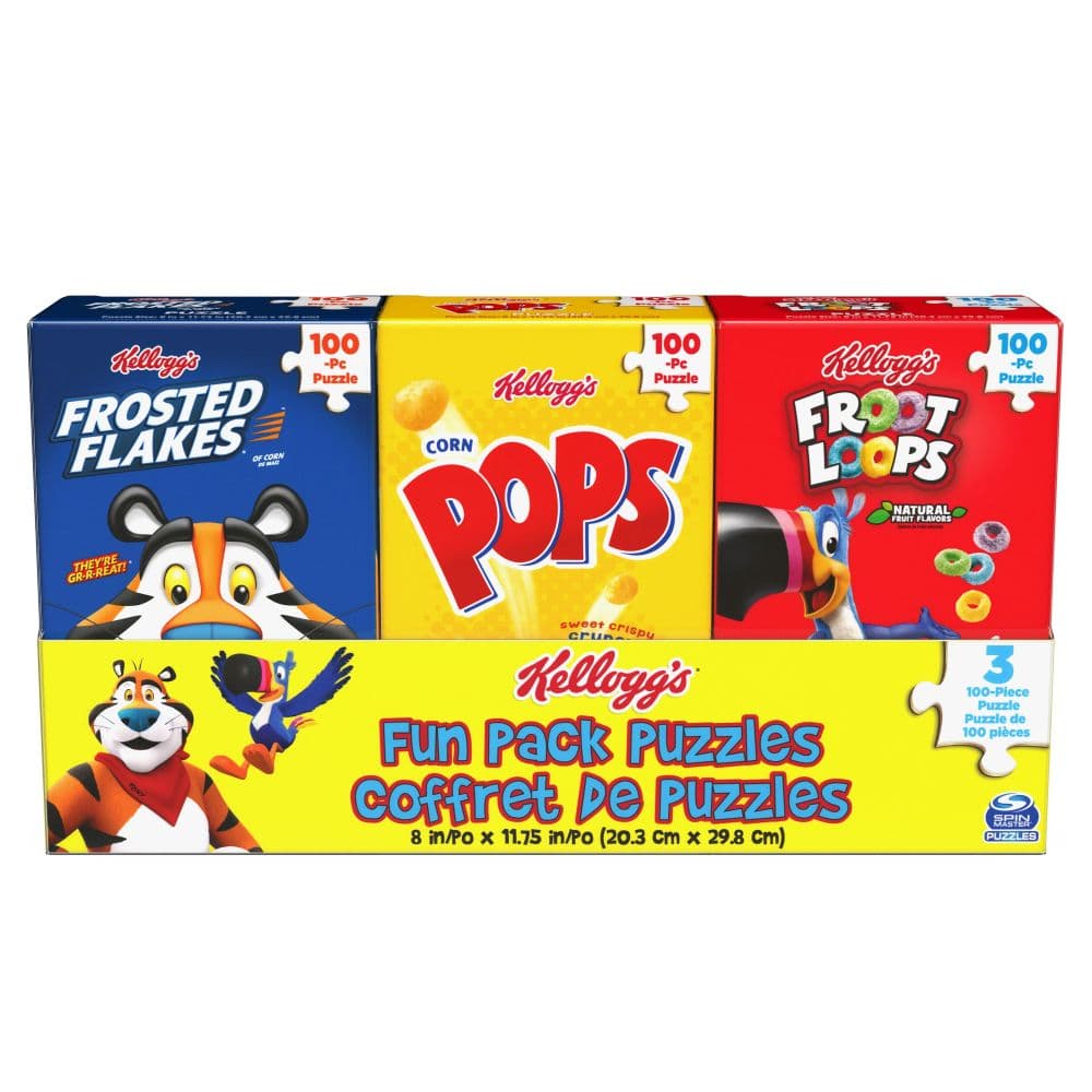 Kelloggs 3 Puzzle Fun Pack Main Product Image width="1000" height="1000"