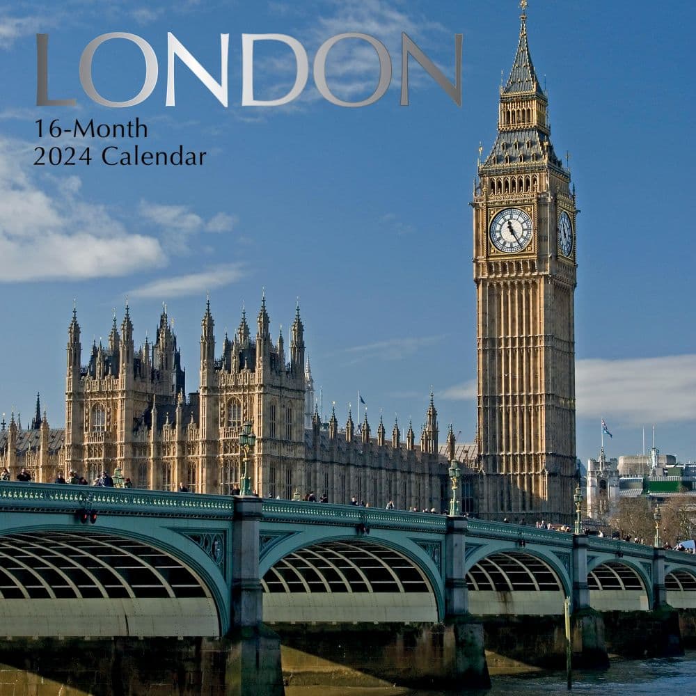 London 2024 Wall Calendar