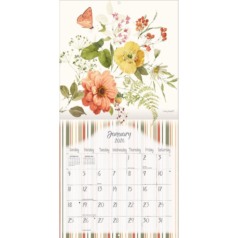 Watercolor Wonder 2026 Wall Calendar_ALT2