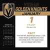 image NHL Vegas Golden Knights 2027 Desk Calendar First Alternate Image