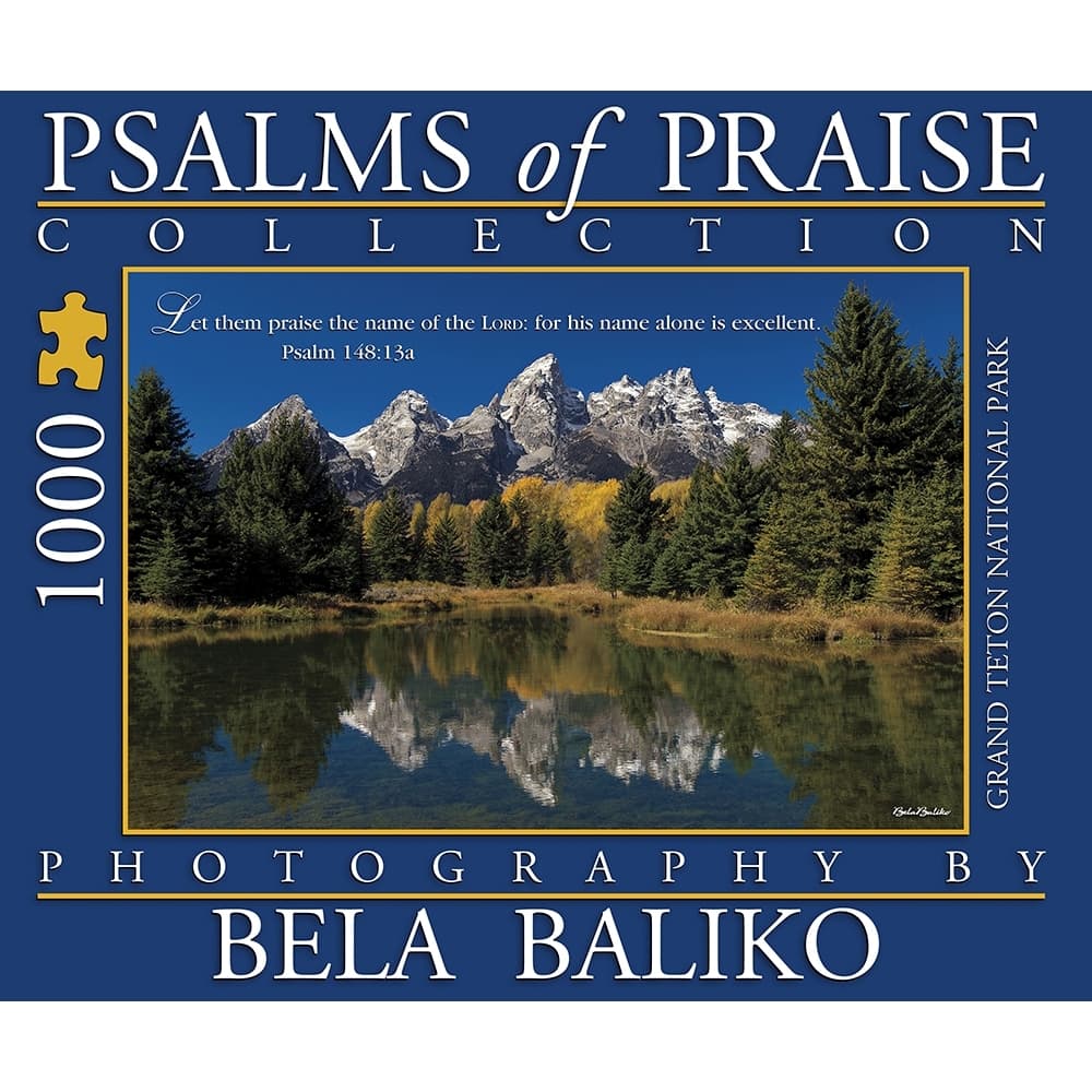 Psalms of Praise III Grand Tetons 1000 Piece Puzzle