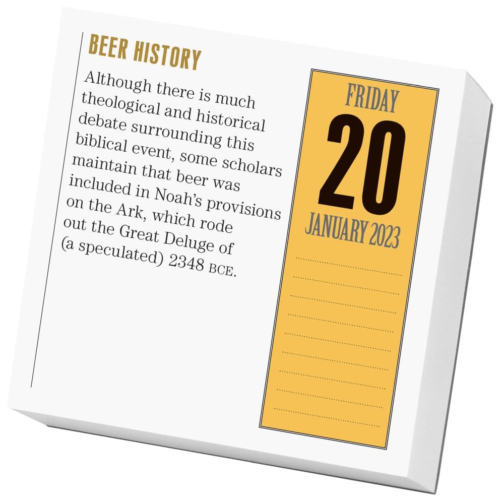 Beer a Year of Good 2024 Desk Calendar Alternate Image 2