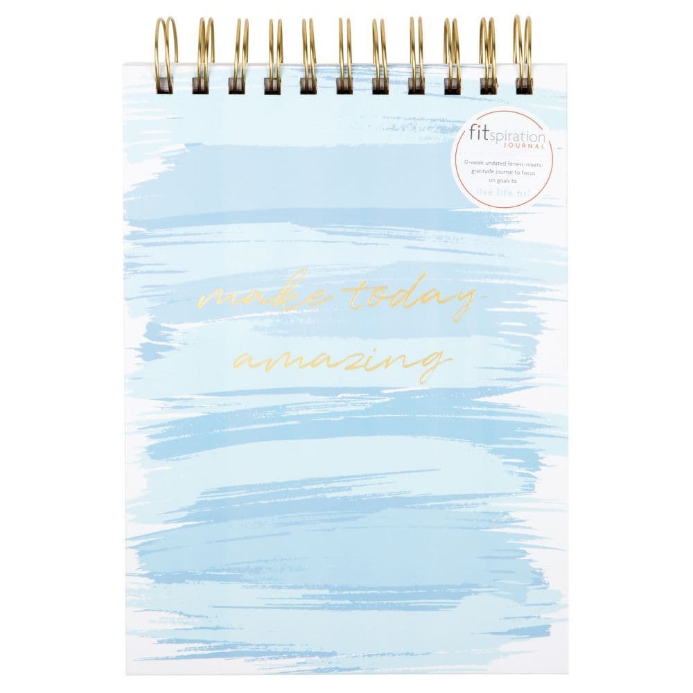 Top Bound Fitspiration Journal Blue Main Image