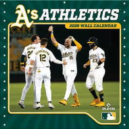 image MLB Oakland Athletics 2026 Wall Calendar Main Product Image