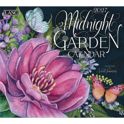 Lang Midnight Garden 2027 wall calendar and gift collection