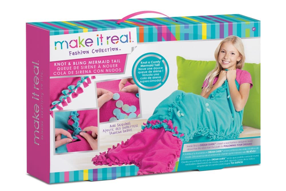 Knot and Bling Mermaid tail Craft Kit Main Image