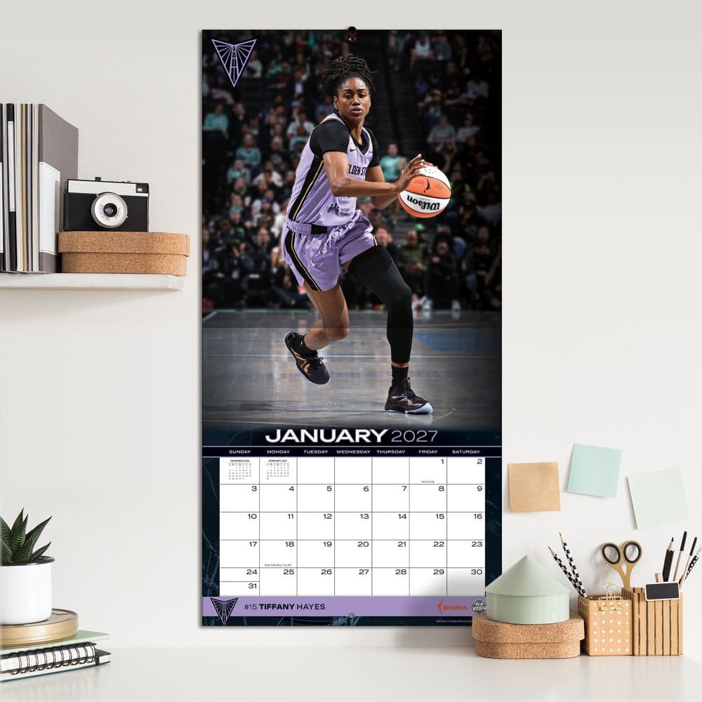 WNBA Golden State Valkyries 2027 Wall Calendar Fifth Alternate Image