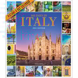 365 Days in Italy 2026 Wall Calendar