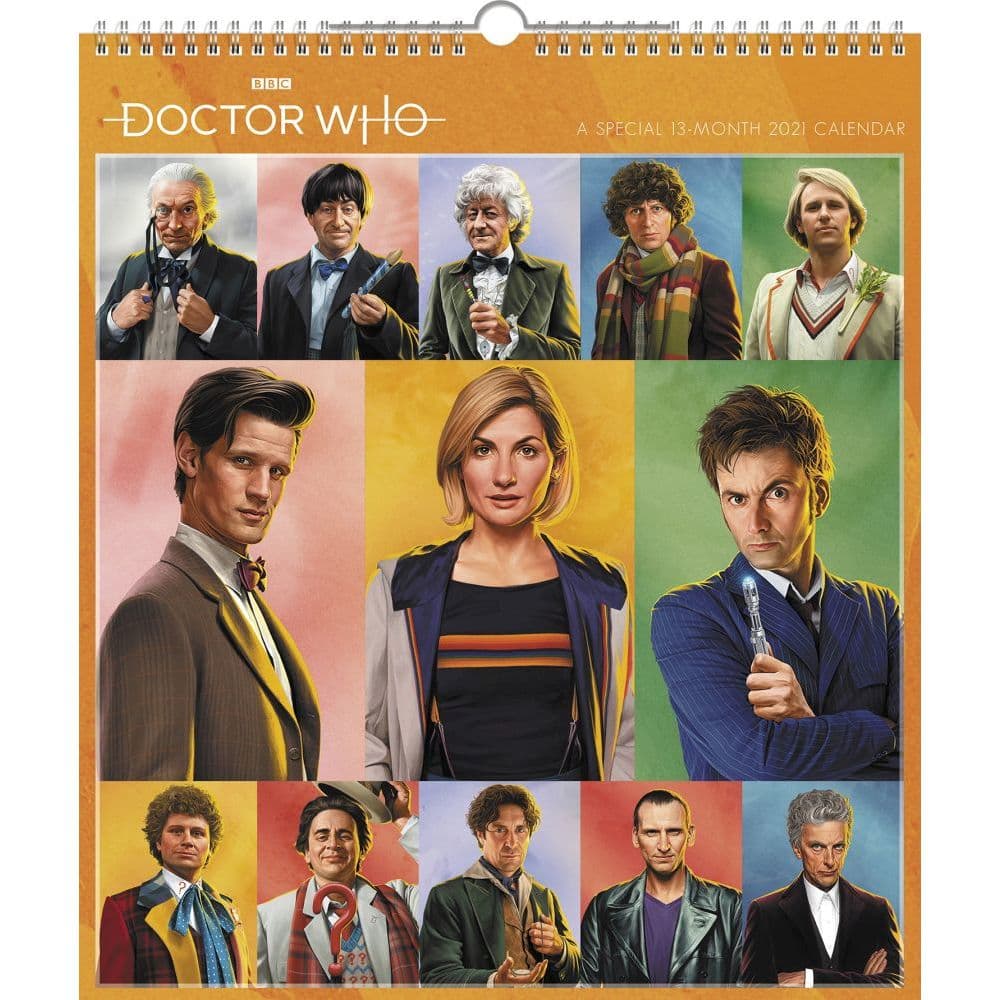 Doctor Who Special Edition Wall Calendar - Calendars.com