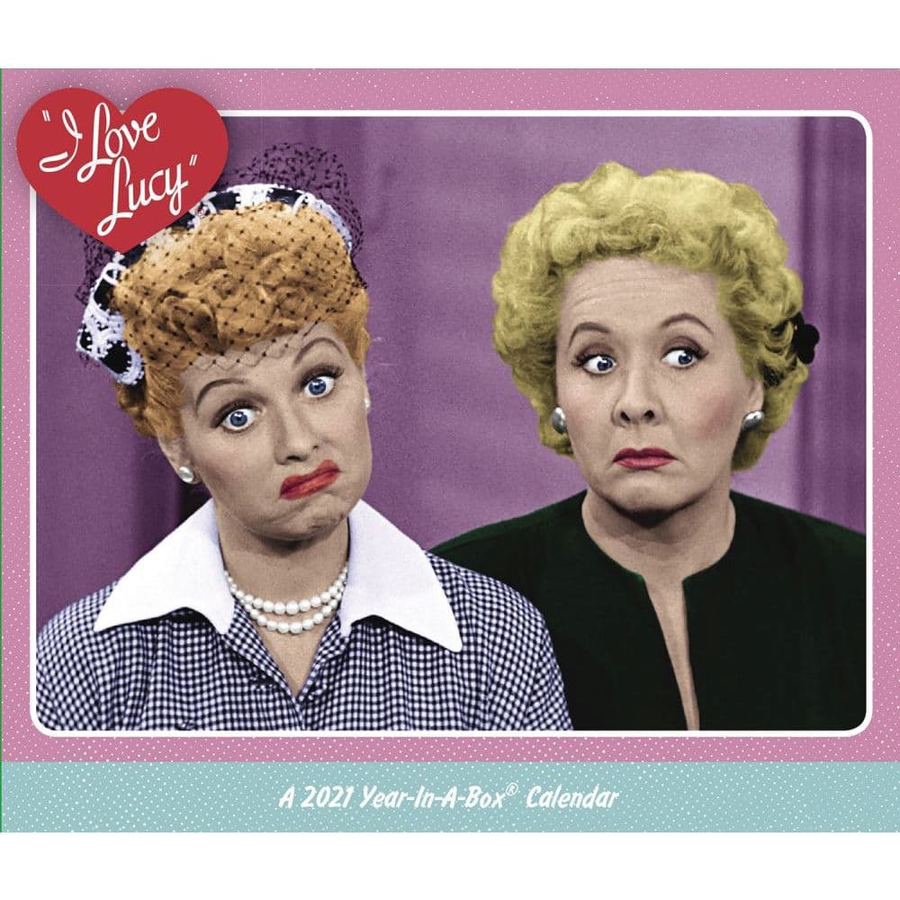 I Love Lucy Desk Calendar - Calendars.com