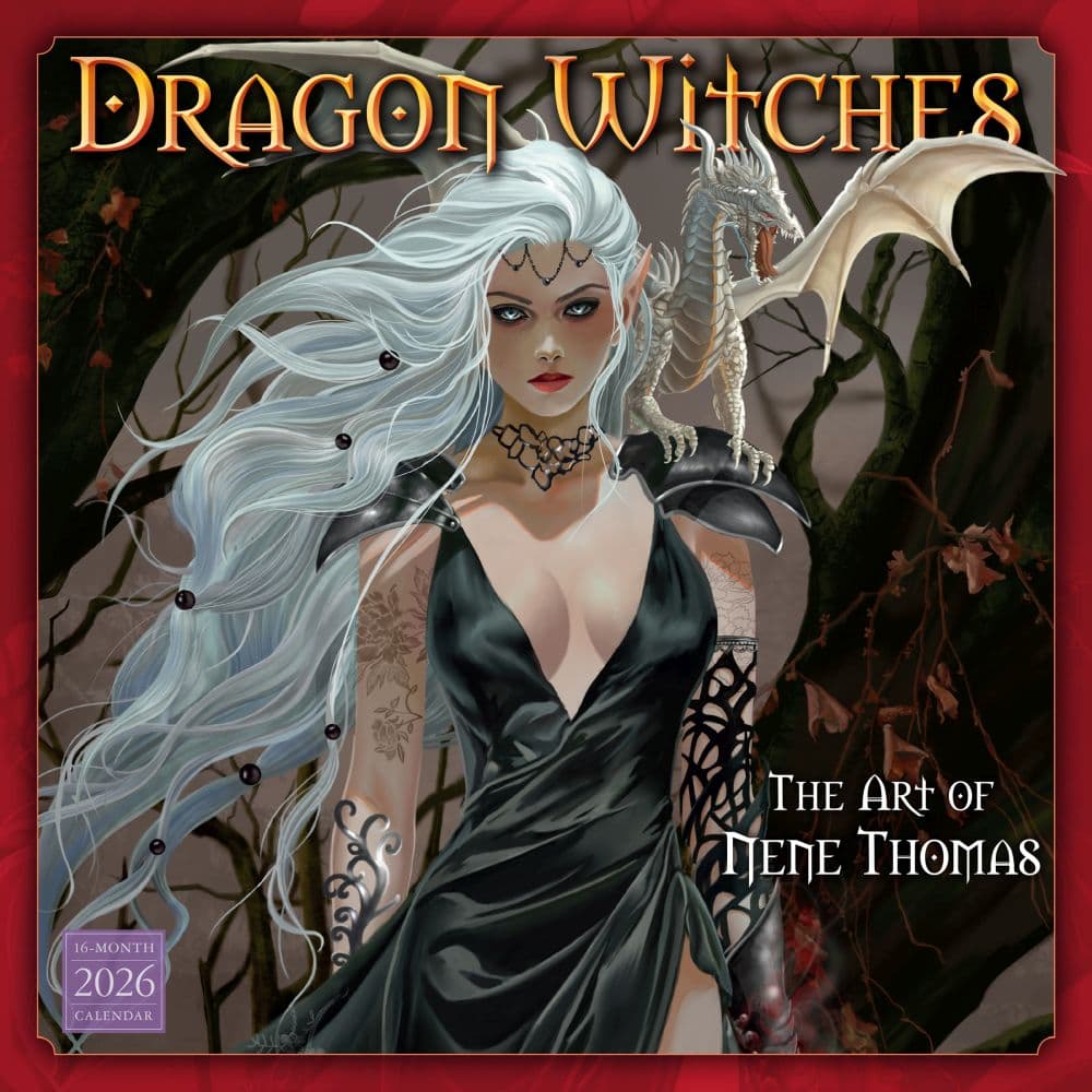 image Dragon Witches 2026 Wall Calendar_Main Image