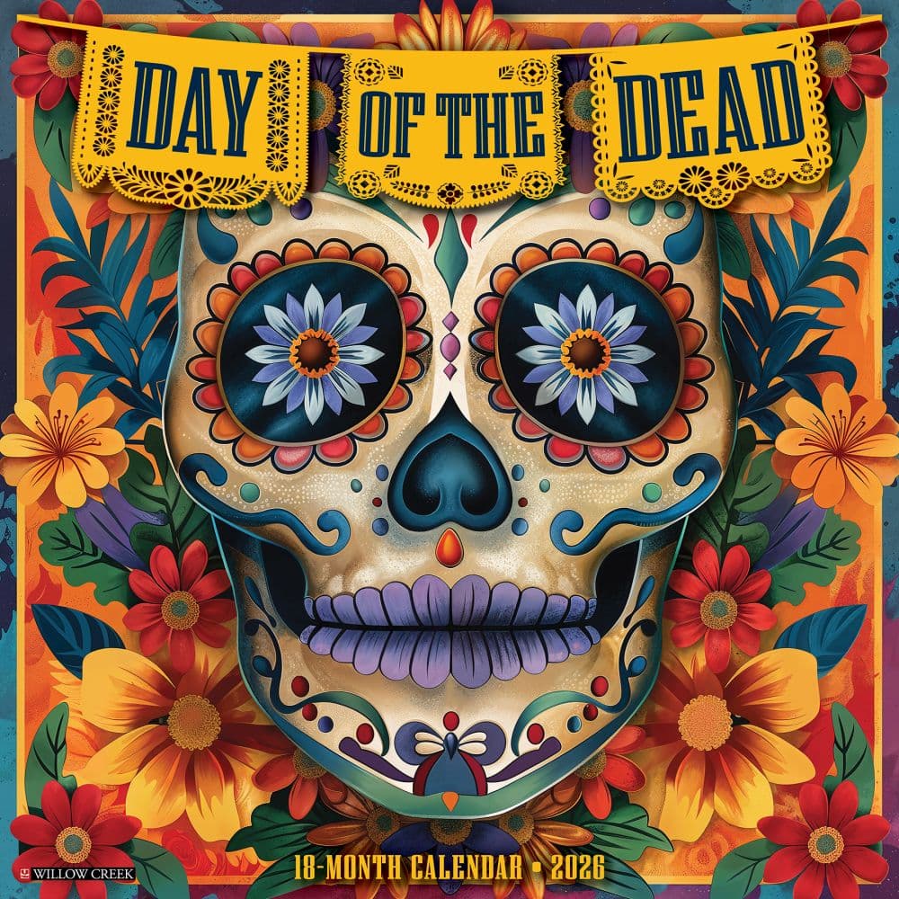 image Day of the Dead 2026 Wall Calendar Main Product Image