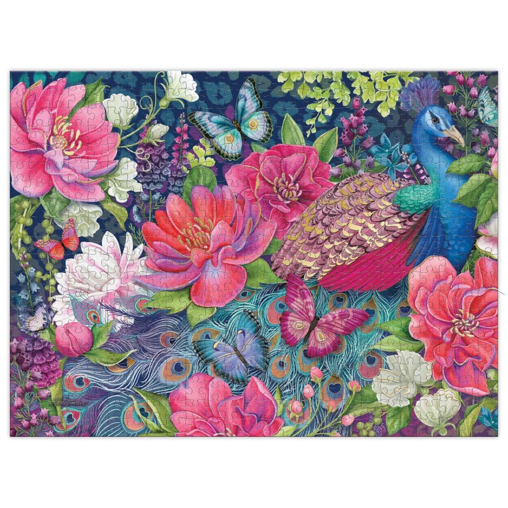 Vibrant Plumes 500 Piece Puzzle Alt2