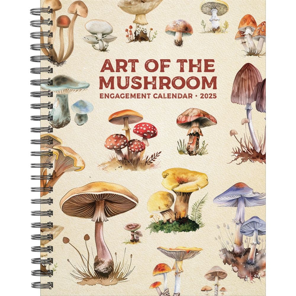 Art of the Mushroom 2025 Engagement Planner Main Image