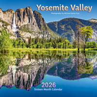 image Yosemite Valley 2026 Wall Calendar Main Image