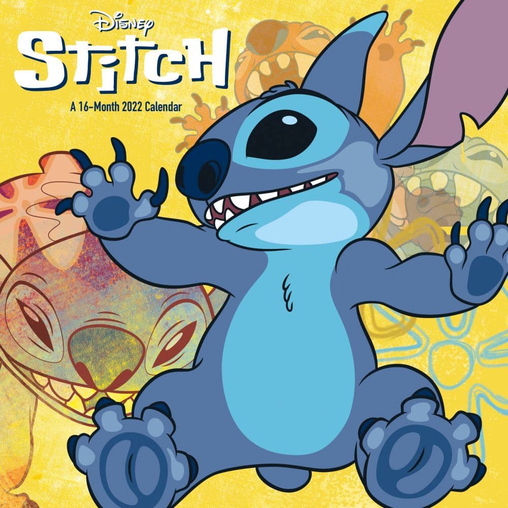 Disnesy Stitch 2022 Wall Calendar