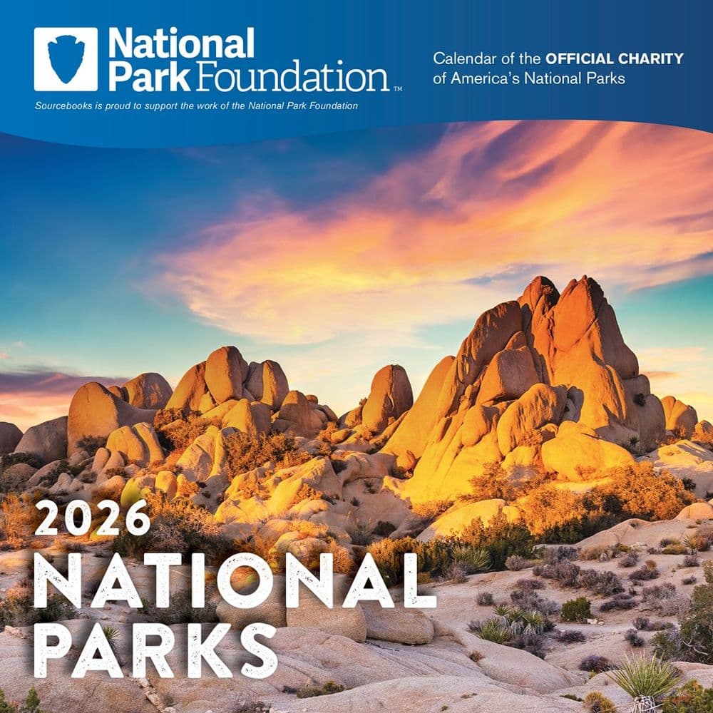 image National Park Foundation 2026 Wall Calendar Main Product Image