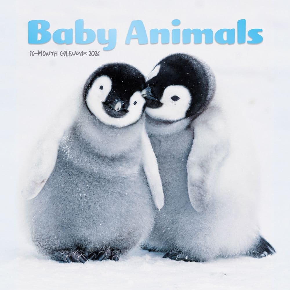 image Baby Animals Special Value 2026 Mini Wall Calendar Main Image
