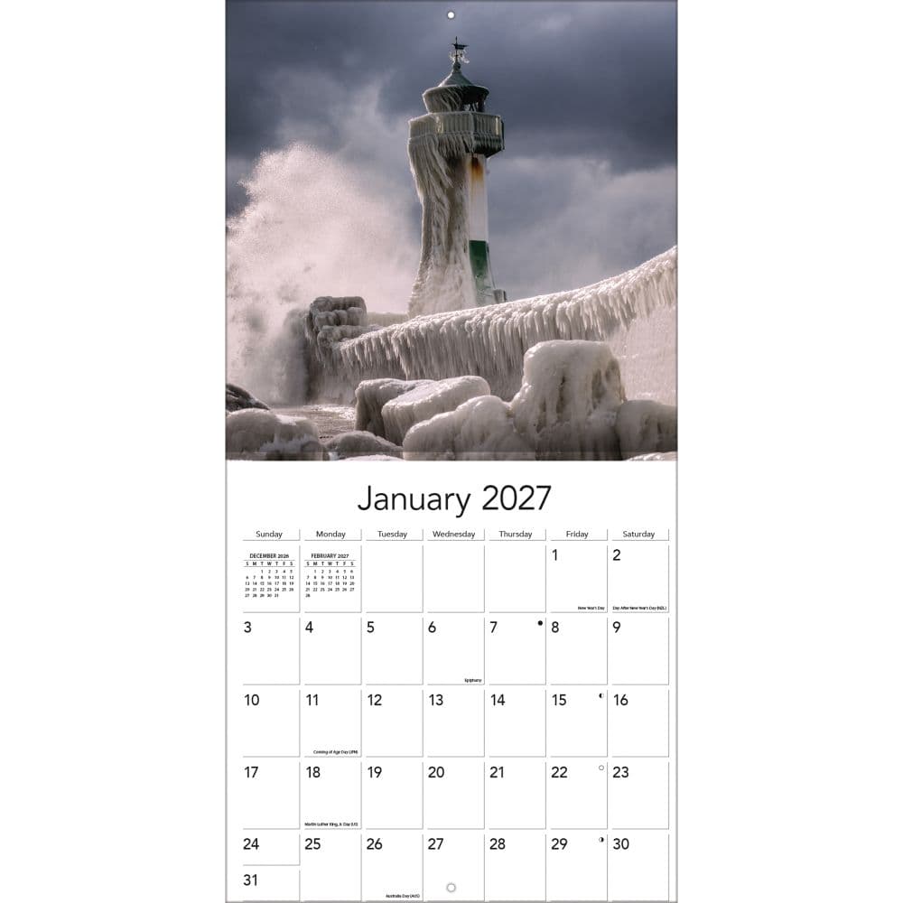 Wild and Wonderful Weather 2027 Wall Calendar Third Alternate Image
