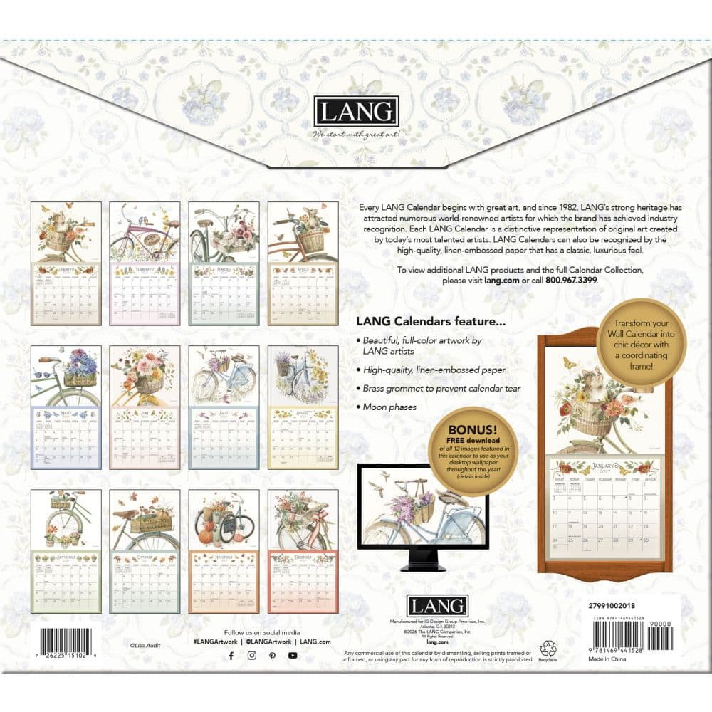 A Beautiful Ride 2027 Wall Calendar by Lisa Audit First Alternate Image