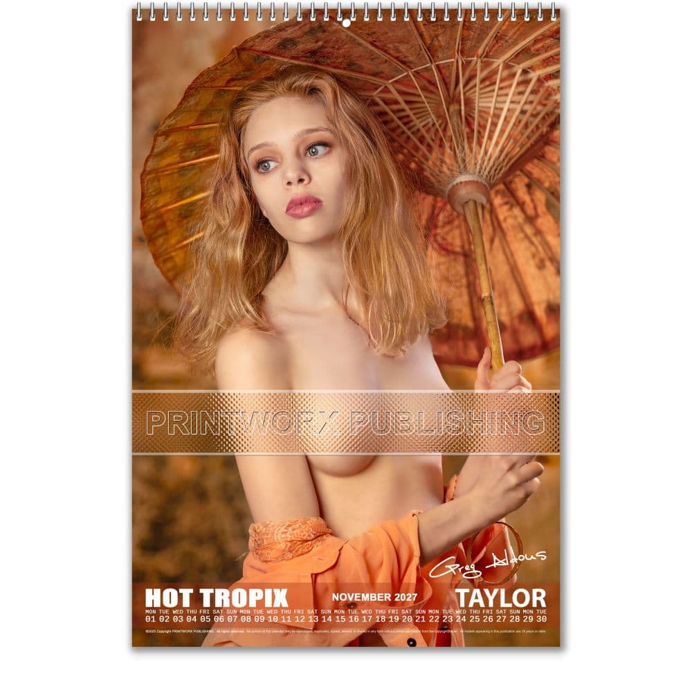 Clothing Optional 2027 Wall Calendar Eighth Alternate Image