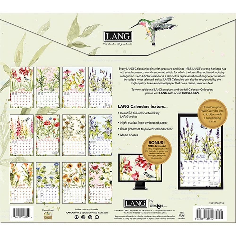 Eden by Susan Winget 2025 Wall Calendar First Alternate Image width=&quot;1000&quot; height=&quot;1000&quot;