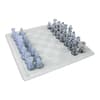 image Plastic Chess Set with Glass Chessboard Third Alternate Image