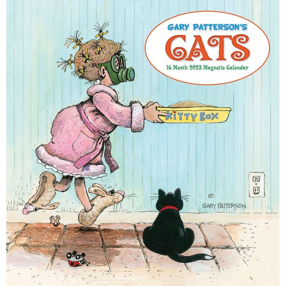 Gary Patterson Cat Calendar 2023 Patterson Cats 2023 Magnetic Calendar - Calendars.com
