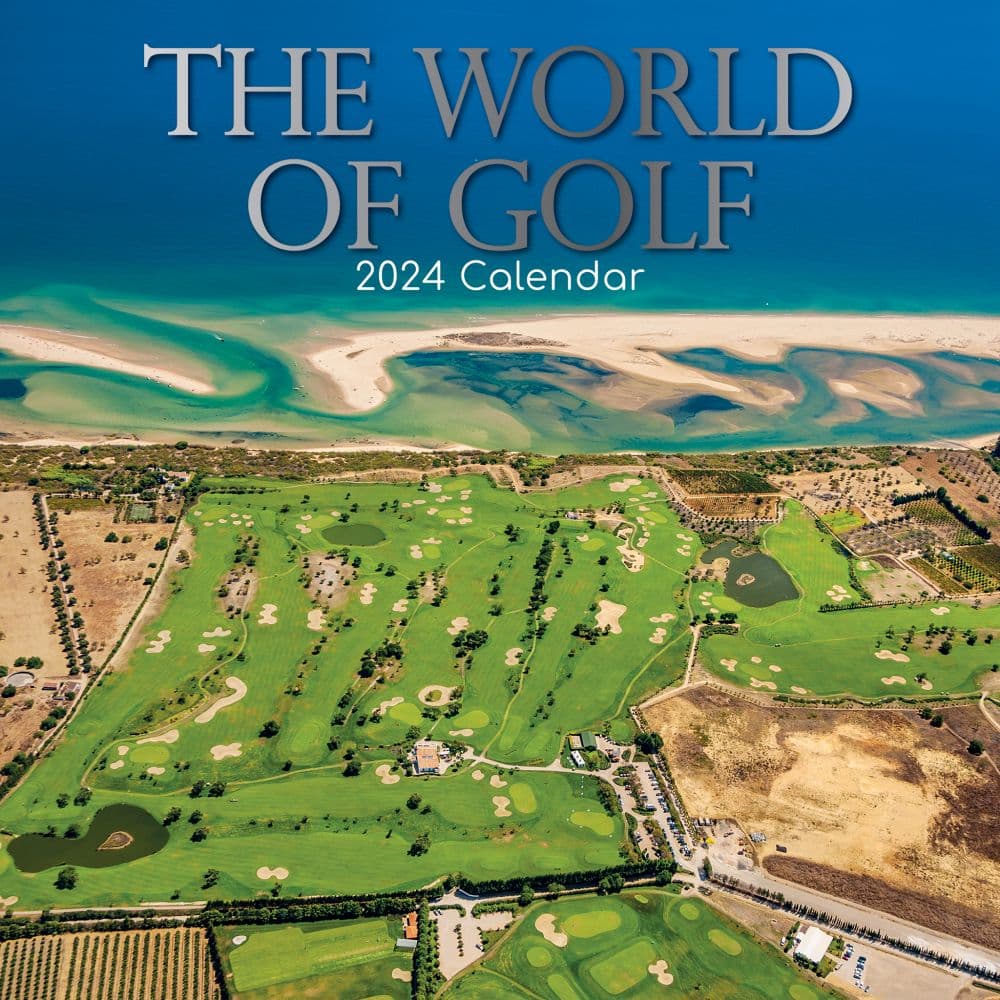 World of Golf 2025 Wall Calendar