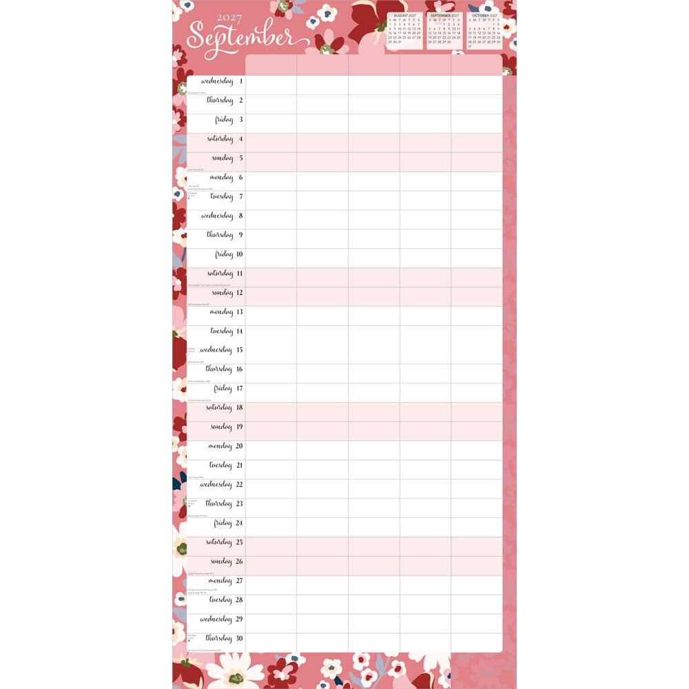 Moms Family Planner 2027 Wall Calendar Third Alternate Image
