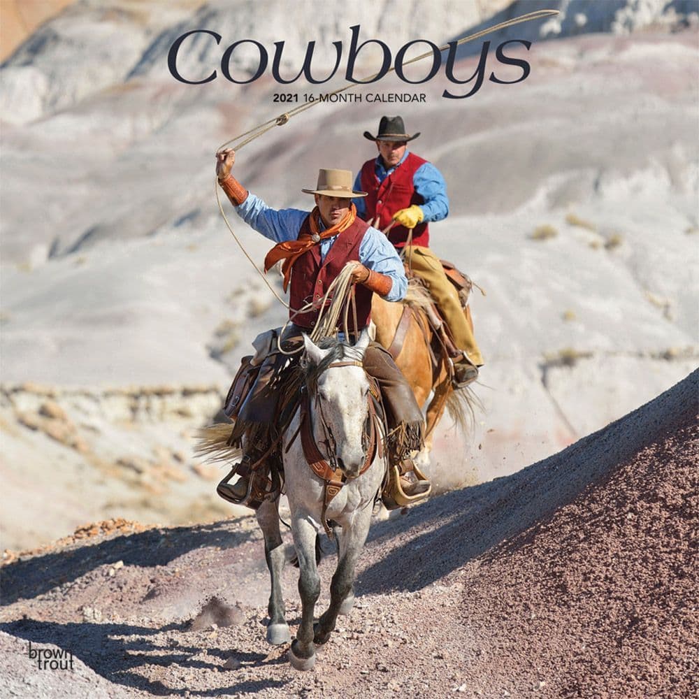 Cowboys Wall Calendar