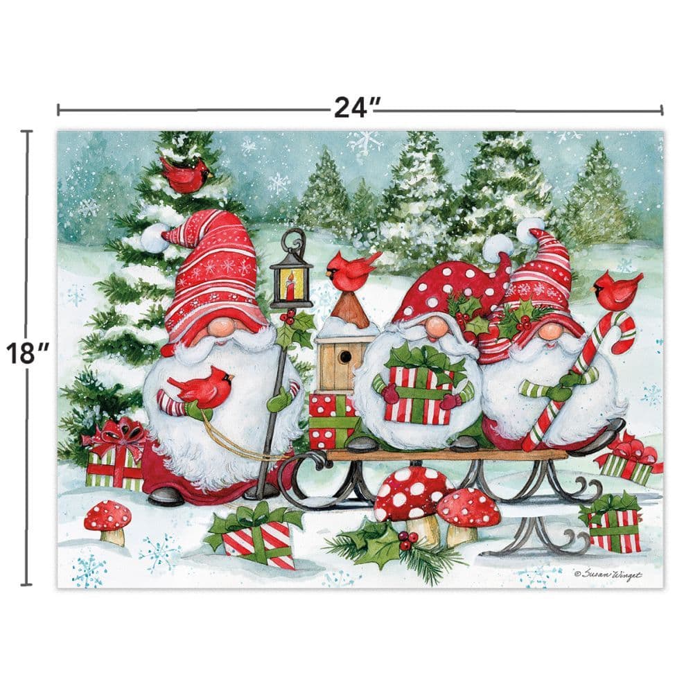 Holiday Gnomes 500 Piece Puzzle Alternate Image 4
