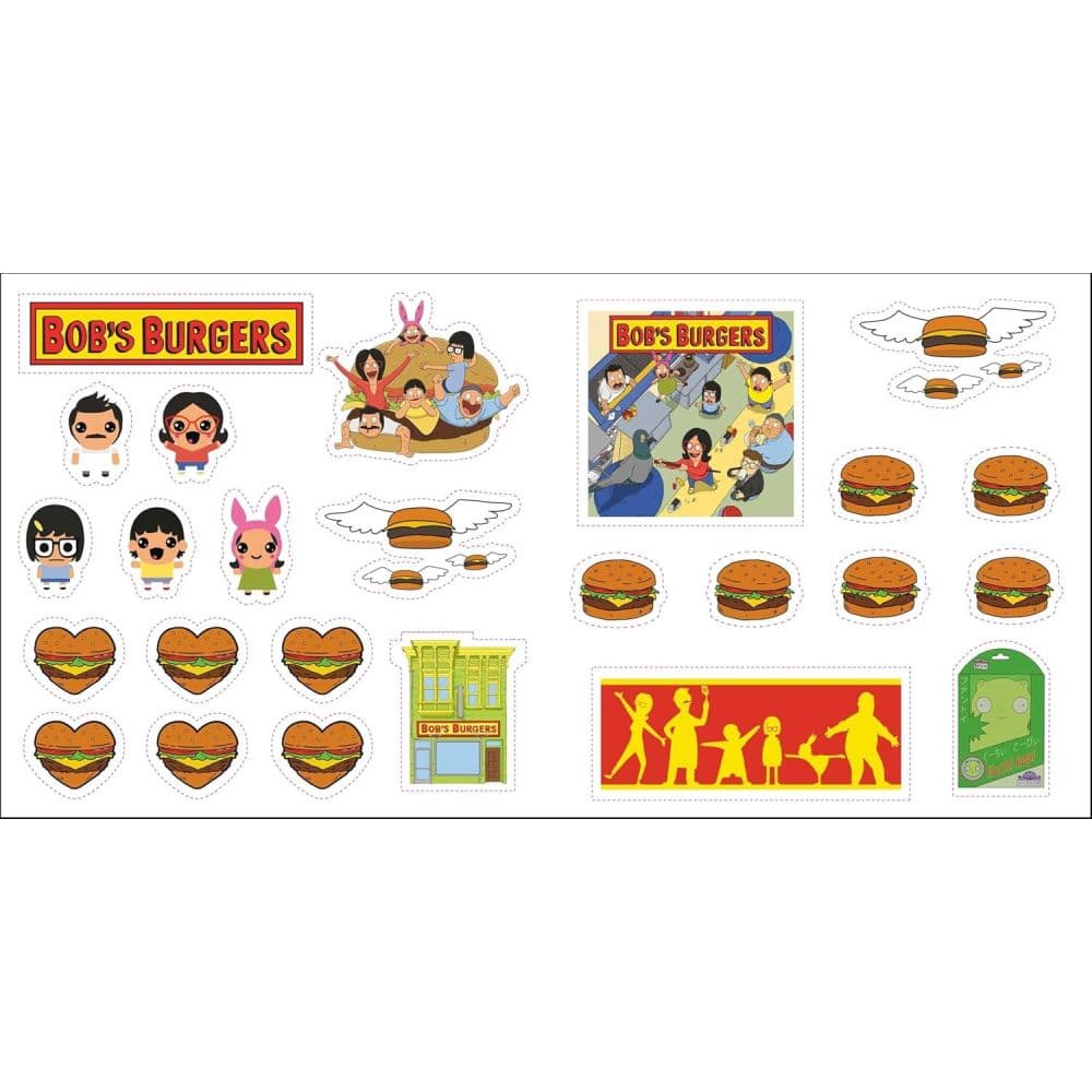 Bobs Burgers 2026 Wall Calendar Fifth Alternate Image