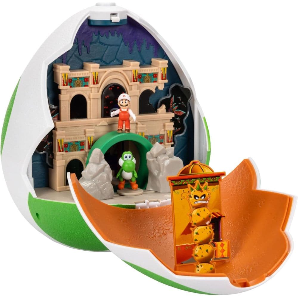 image Super Mario Galaxy Movie 9-Inch Yoshi Egg Playset Main Product Image