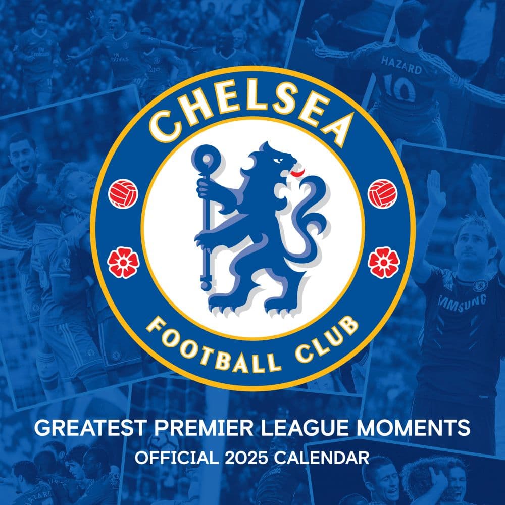 Chelsea Legends 2025 Wall Calendar Main Product Image