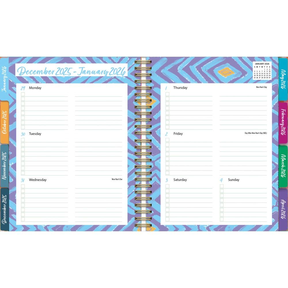 Abstract Expressions 2026 Agenda Planner_ALT2