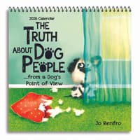 image The Truth About Dog People 2026 Mini Wall Calendar Main Product Image