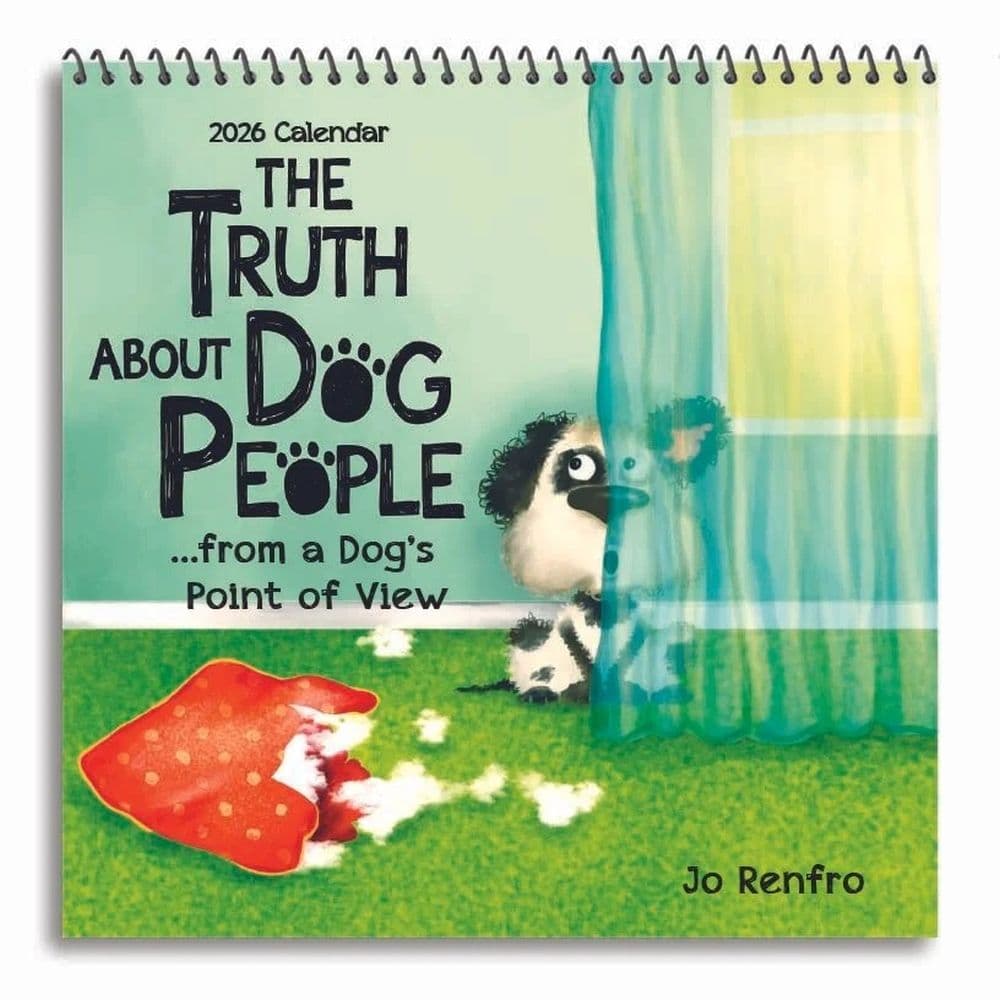 image The Truth About Dog People 2026 Mini Wall Calendar Main Product Image