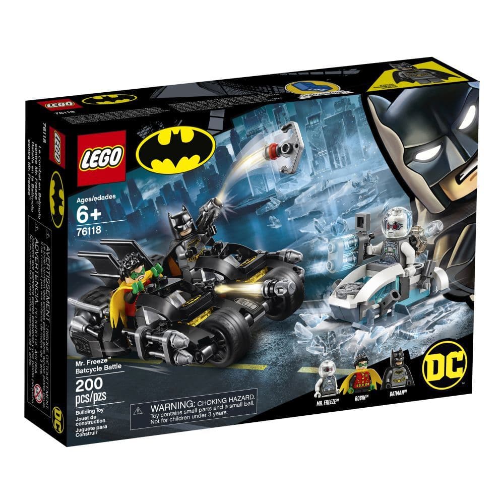 LEGO Super Heroes Batman Mr. Freeze Batcycle Battle Main Image