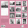 image Paris B&amp;W 2024 Wall Calendar First Alternate Image width=&quot;1000&quot; height=&quot;1000&quot;