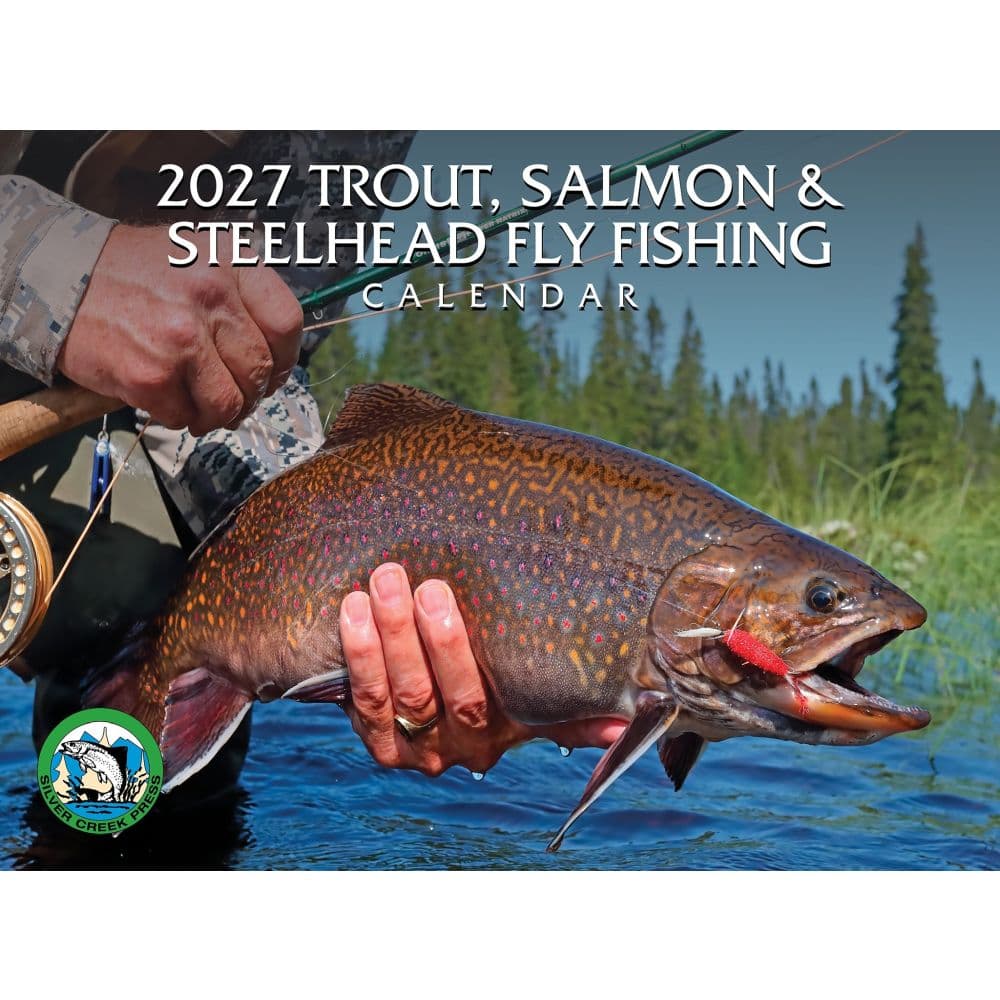 image Trout Salmon &amp; Steelhead Fly Fishing 2027 Wall Calendar Main Product Image