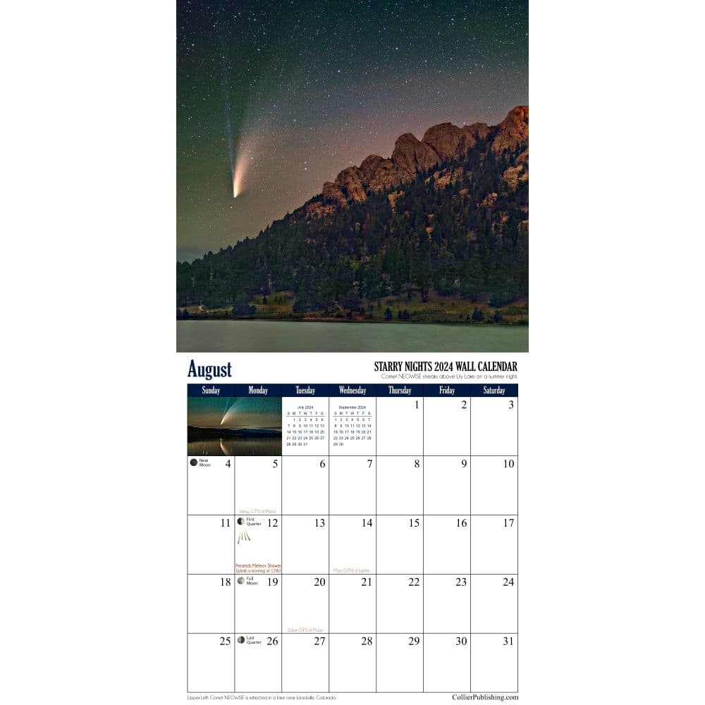 Starry Nights Astronomy 2024 Wall Calendar