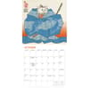 image Samurai Cats 2026 Wall Calendar Fourth Alternate Image