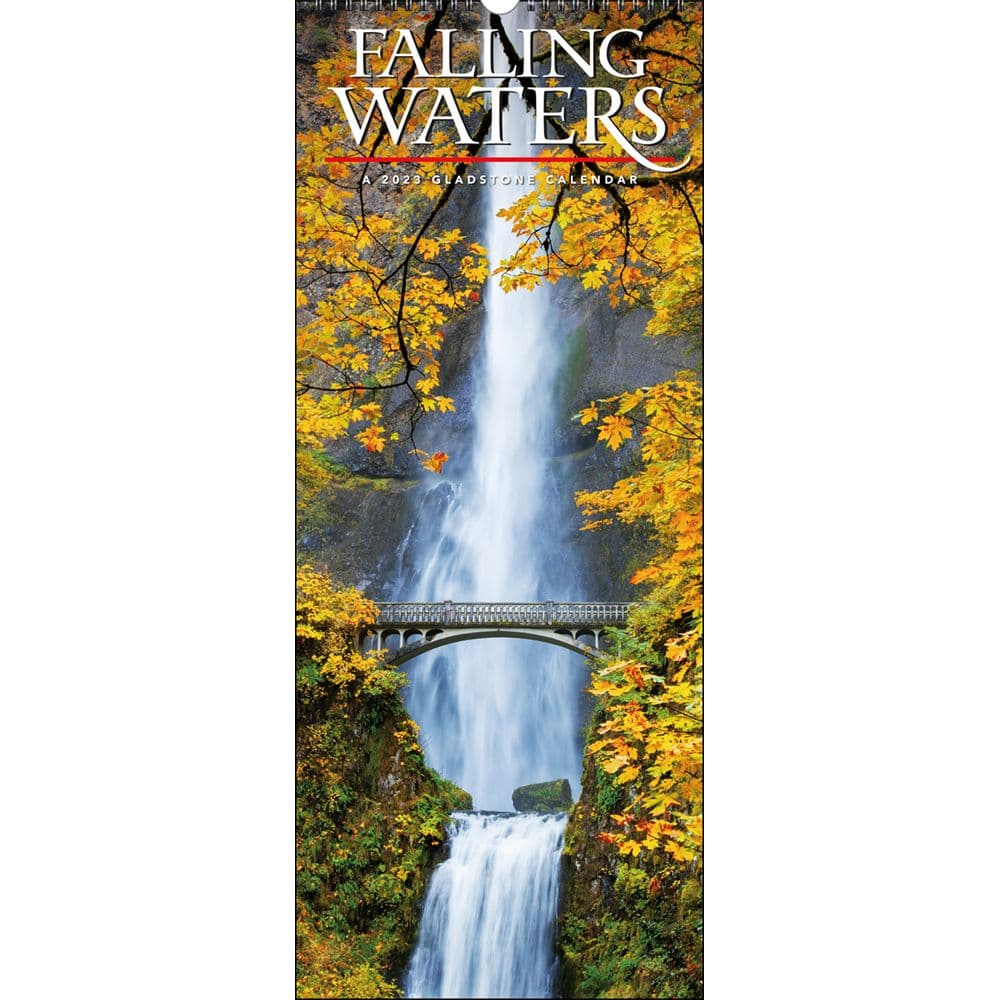 Falling Waters 2023 Vertical Wall Calendar