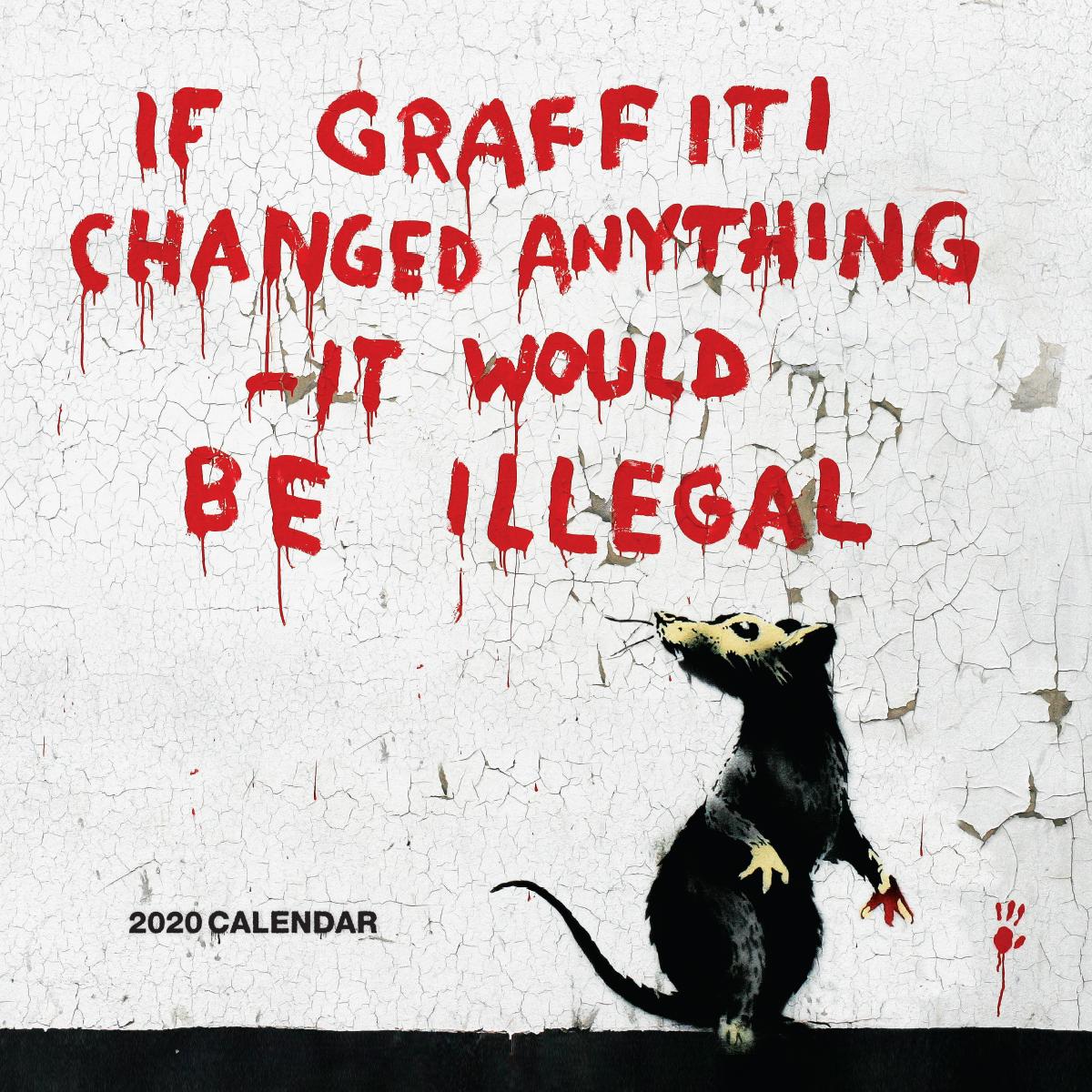 Banksy Wall Calendar