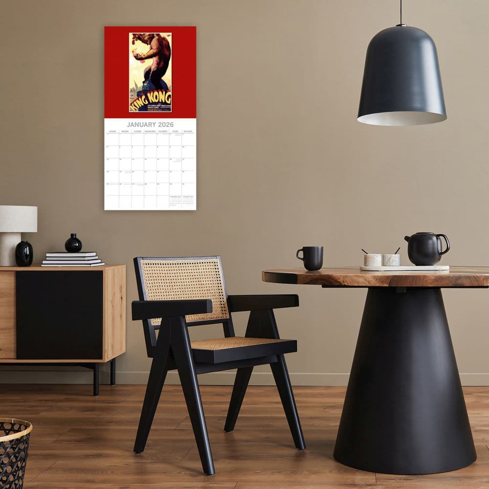 Classic Movie Posters 2026 Wall Calendar Second Alternate Image